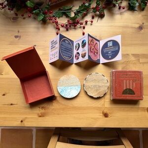 Set Of Four The Sundowner Society Cocktail Coasters (Two Packages Of Two)​